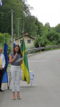 KNOBLEHARJEVO 2018 - OTVORITEV OBNOVE VODOVODA, CESTE IN IZGRADNJE JAVNE RAZSVETLJAVE V DOLENJI STARI VASI 1